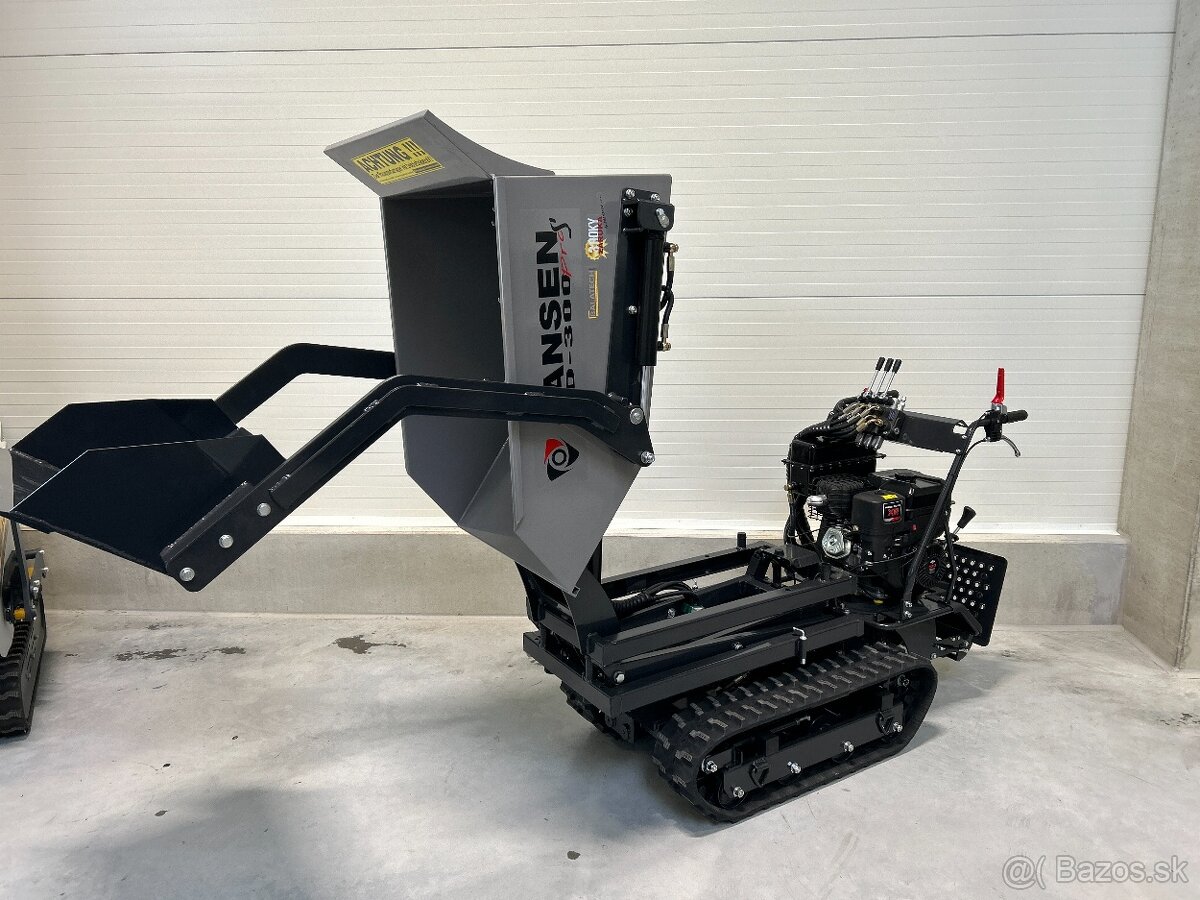 Benzínový minidumper RD-300proS so samonakladaním - 9