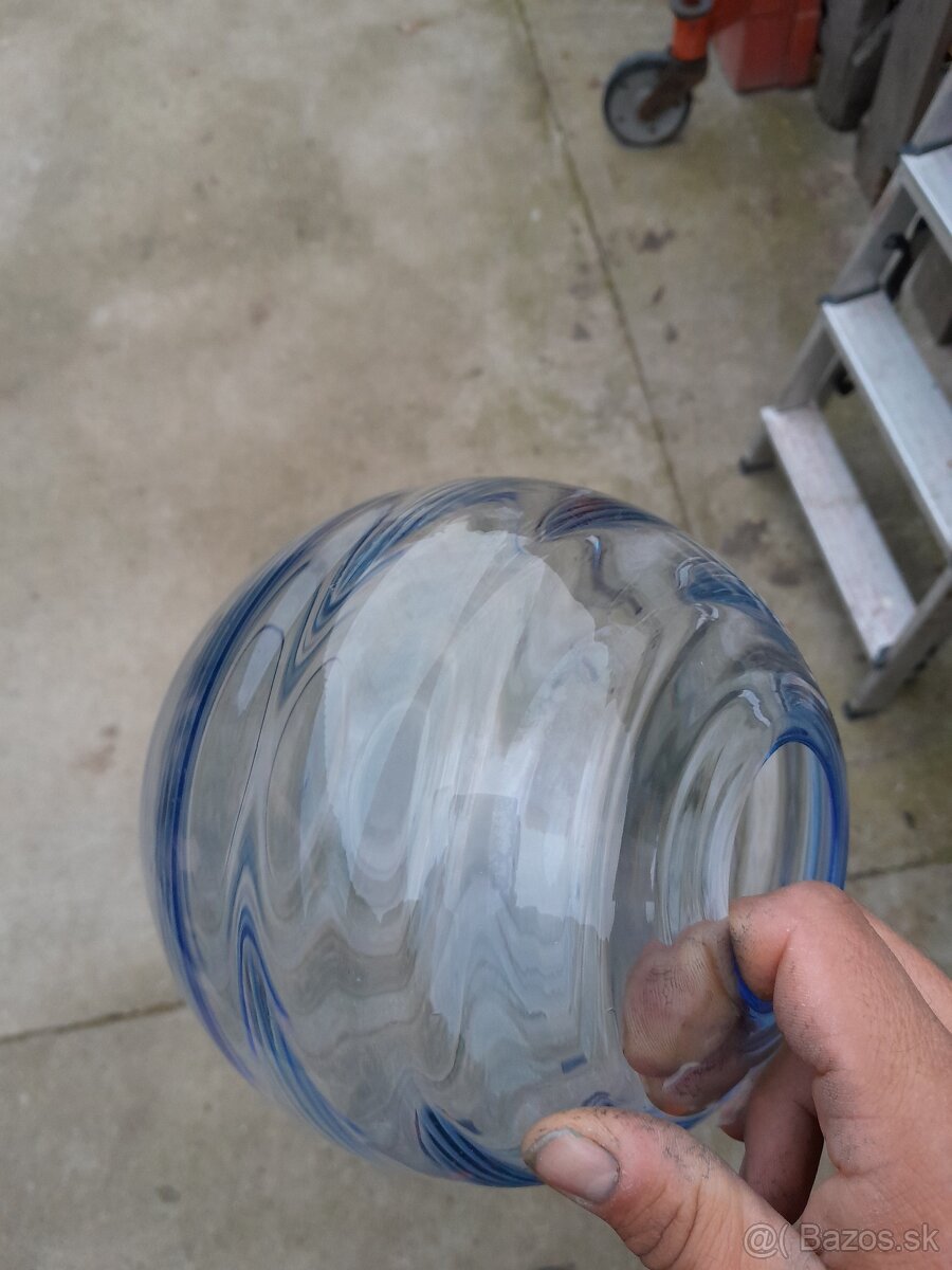 Predám guľaté sklenené vázy - 9
