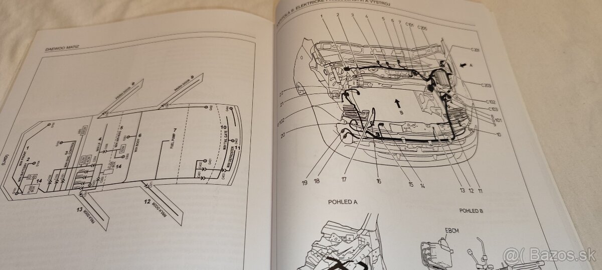 Daewoo MATIZ - příručka na opravy a údržbu - manuál - 9