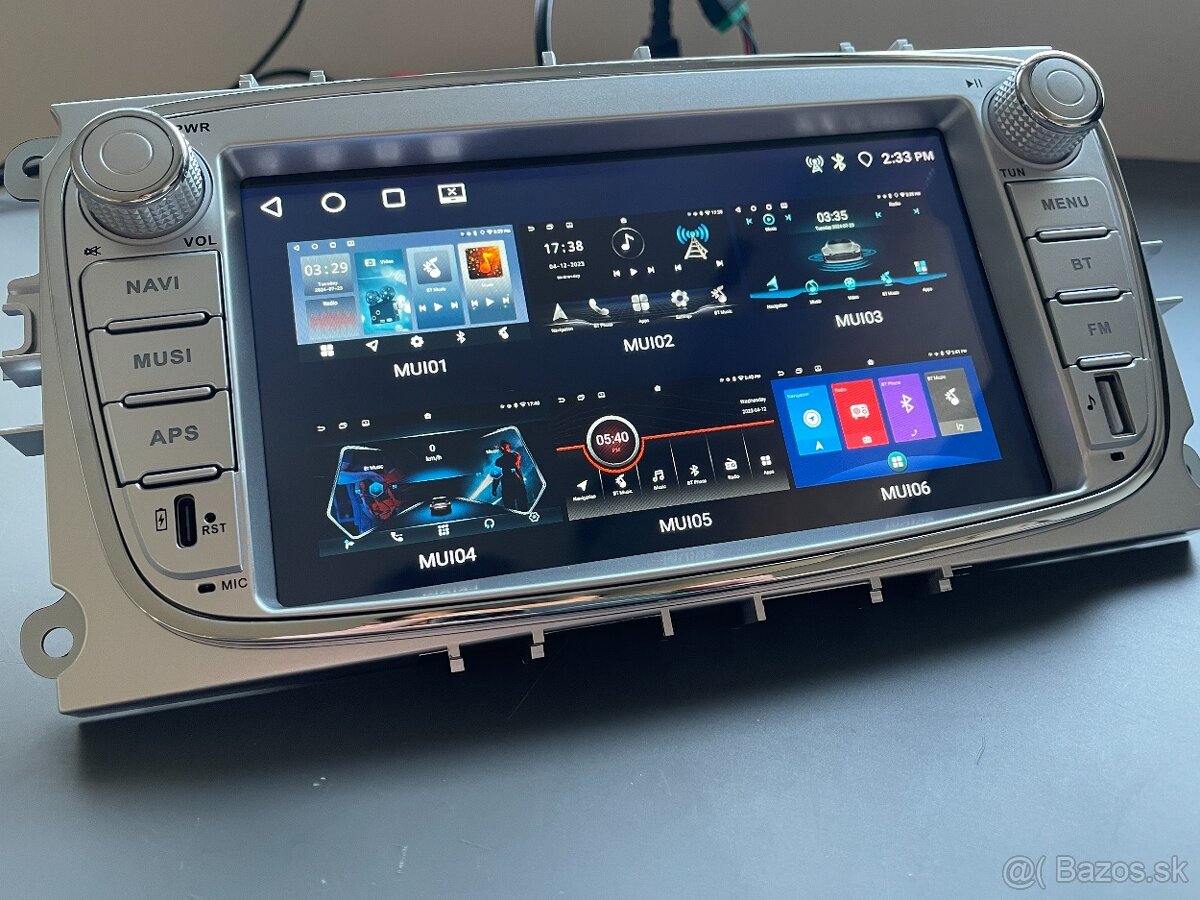 FORD android rádio 4-jadro 4GB+64GB, AndroidAuto, Carplay - 9