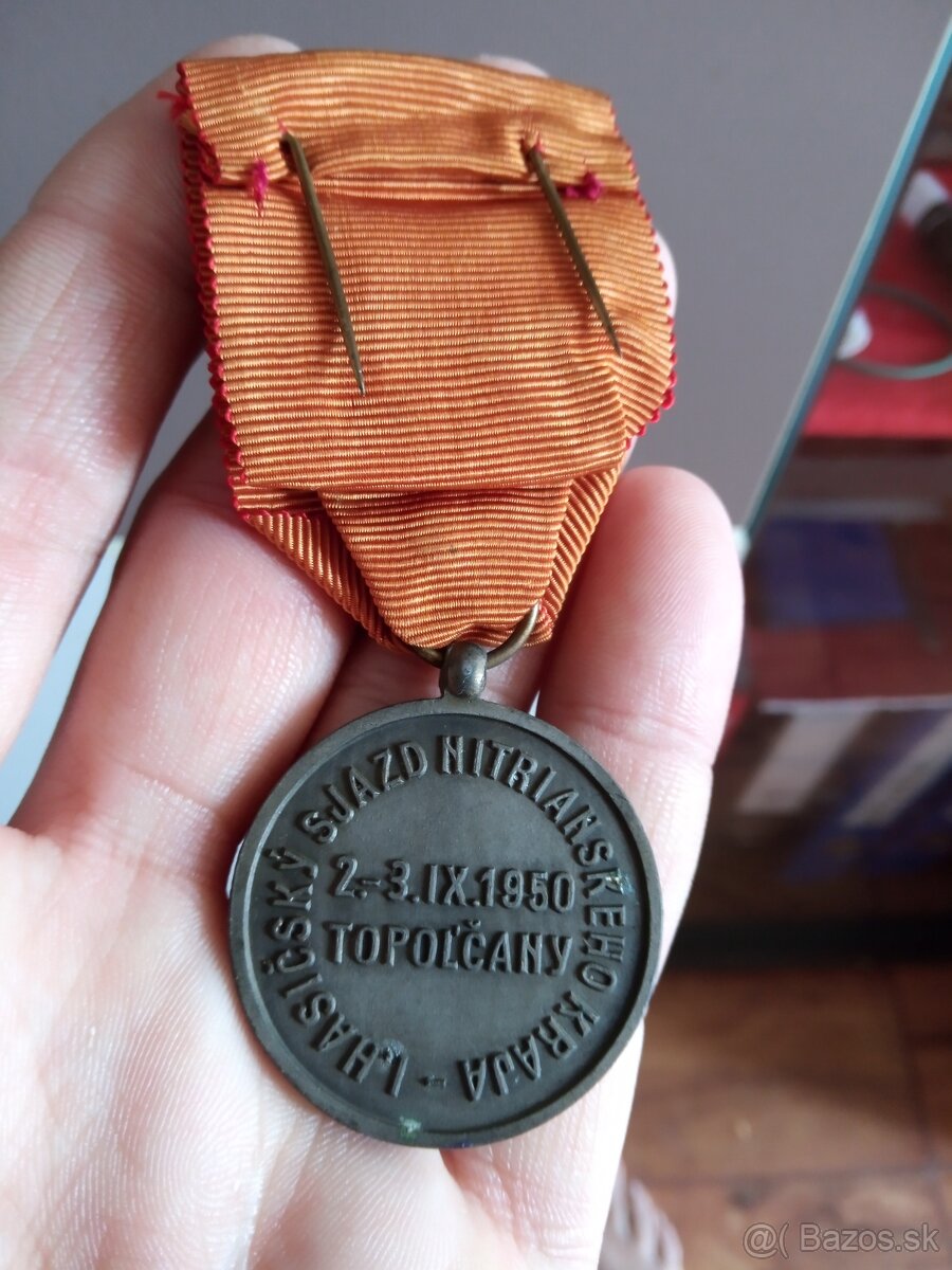 Hasičská medaila.DHZ.Nitra.Hasicstvo. - 9