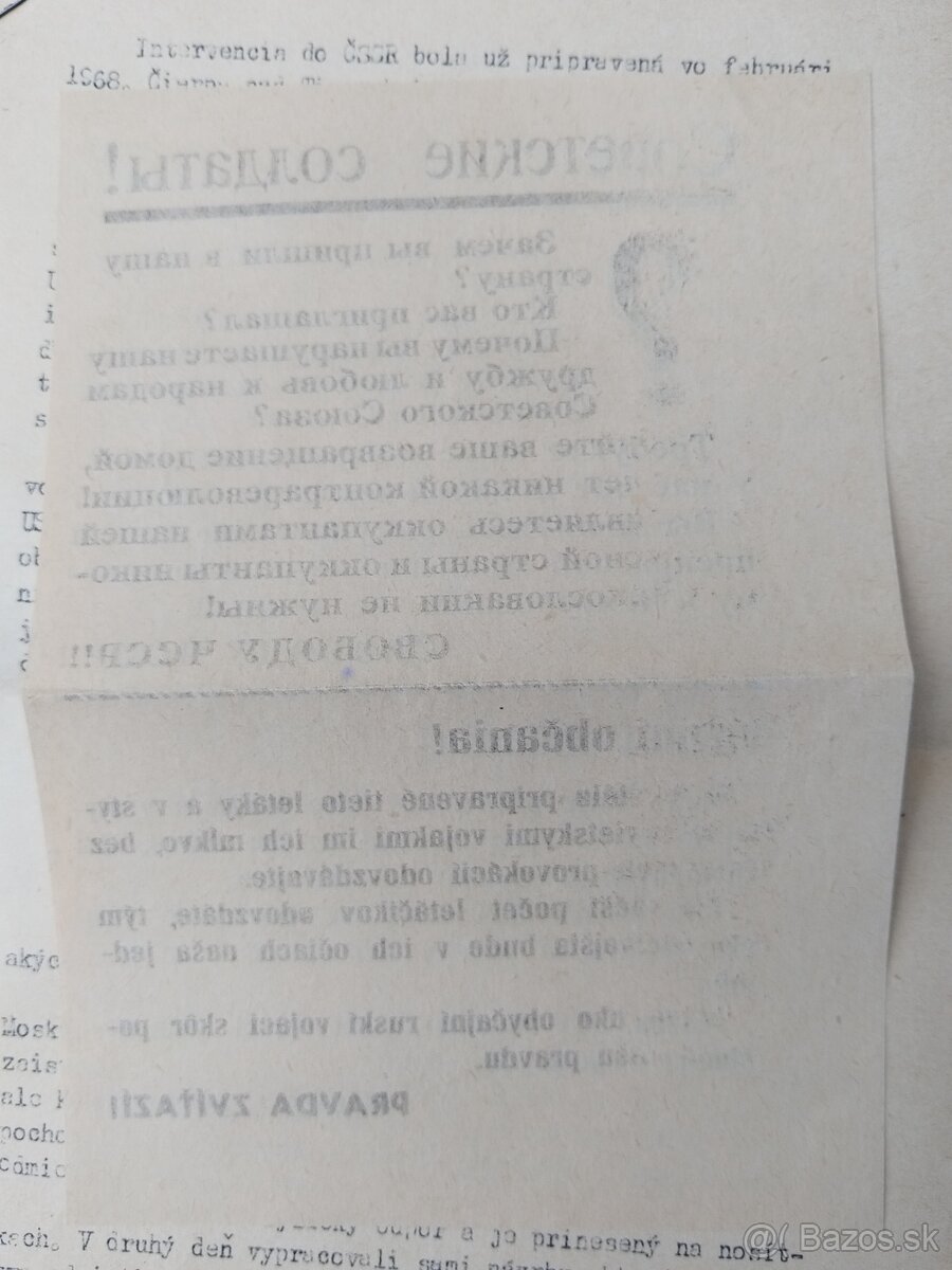 1968 dobový letáčik - 9