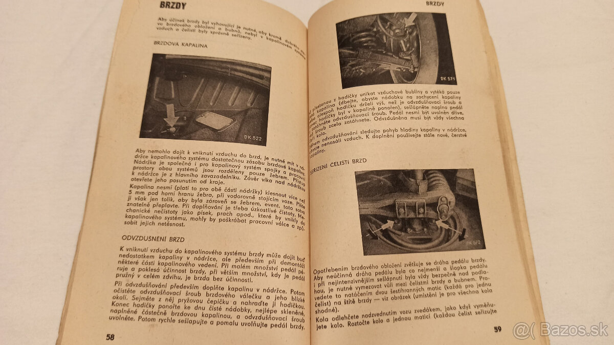 Škoda 1000 MB - návod k obsluze a údržbě příručka Š1000 - 9