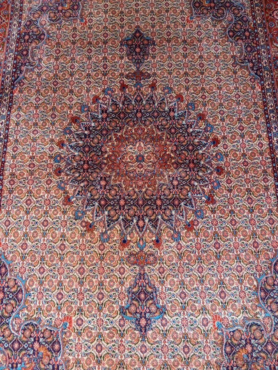 AKCIA🌸 Hodvábny Ghom 3×2 m–luxusný originál z Iránu 🌸 - 9