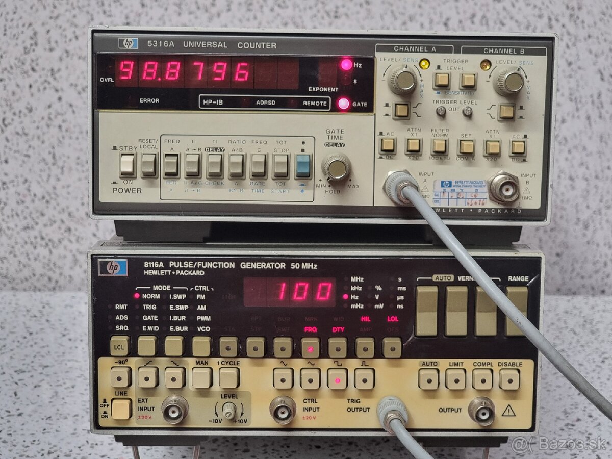 HP 5316 UNIVERSAL COUNTER (ČÍTAČ) _ HEWLETT.PACKARD - 9