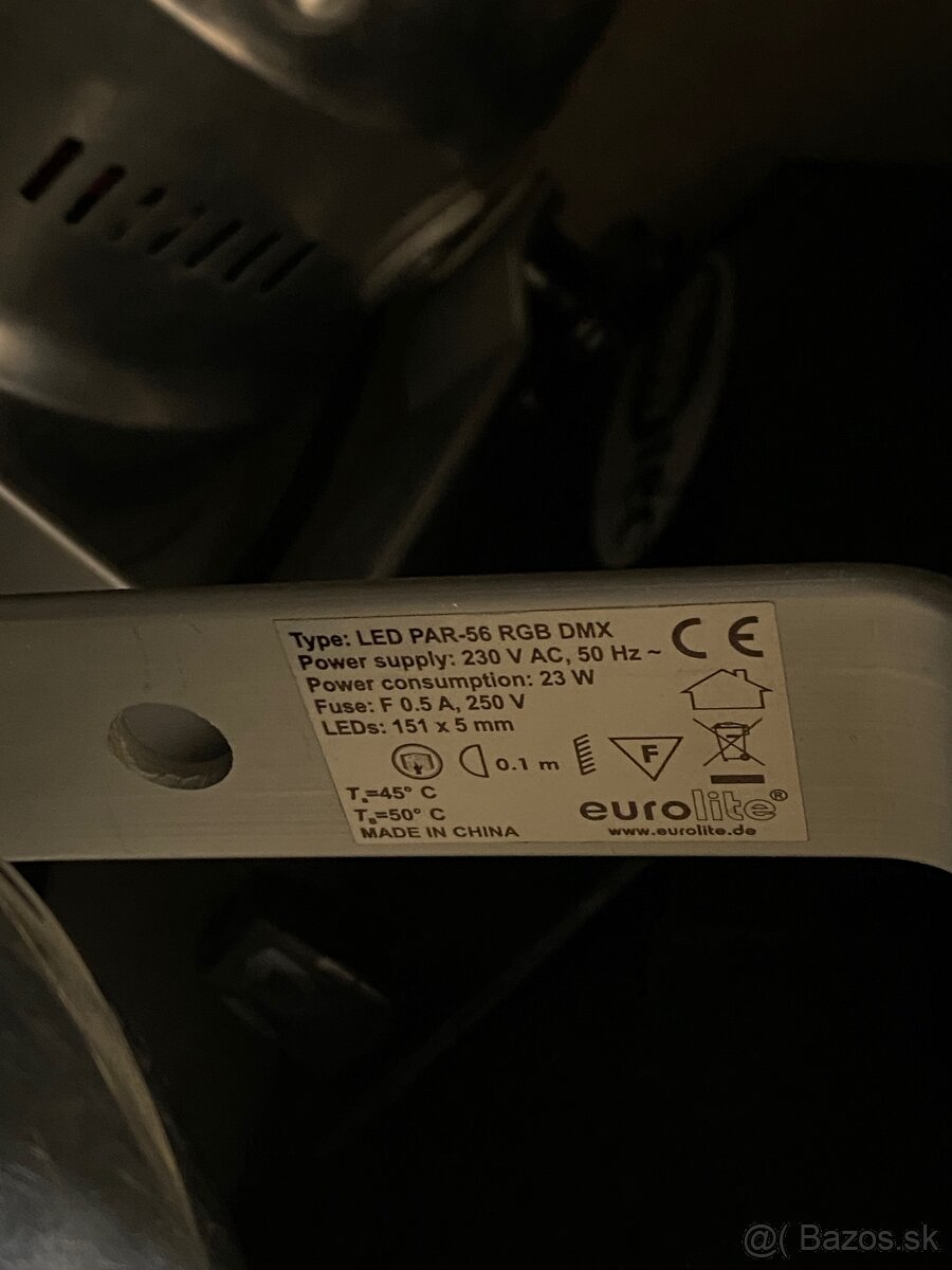 PAR svetla 4ks Eurolite - 9