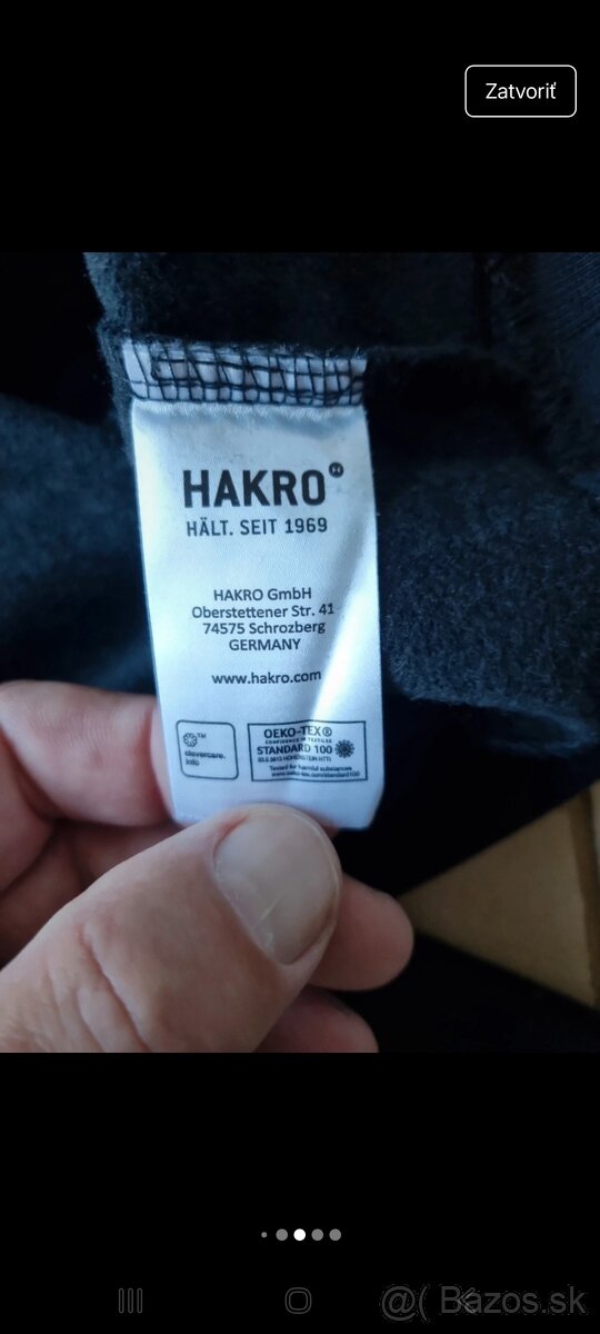 Pracovná mikina Hakro 6XL - 9