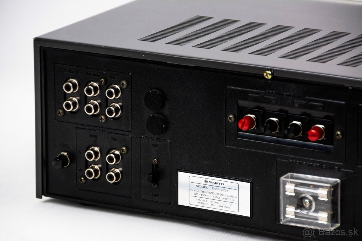 SANYO DCA-301 / analógový japonský zosilňovač - 9