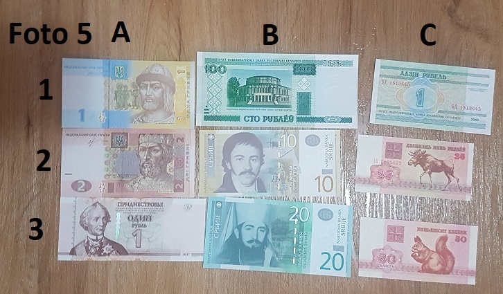 Bankovky 1,5€/ks - 9