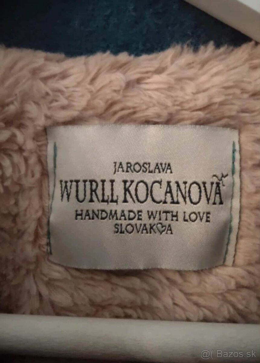 Vyšívaný kabátik zn. Jaroslava Wurll Kocanová - 9