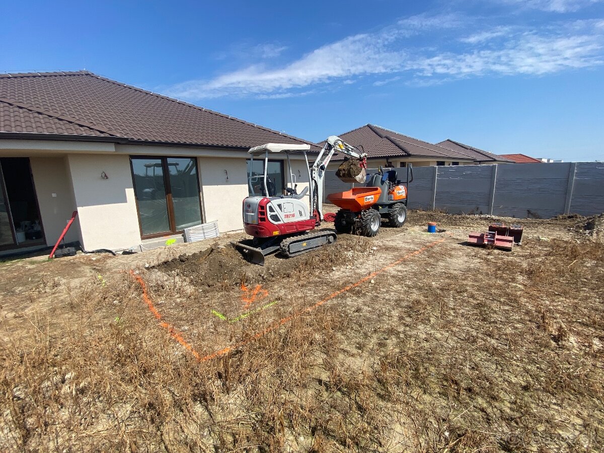 Minibager Zemne/Vykopove/Buracie/Demolacne prace - 9