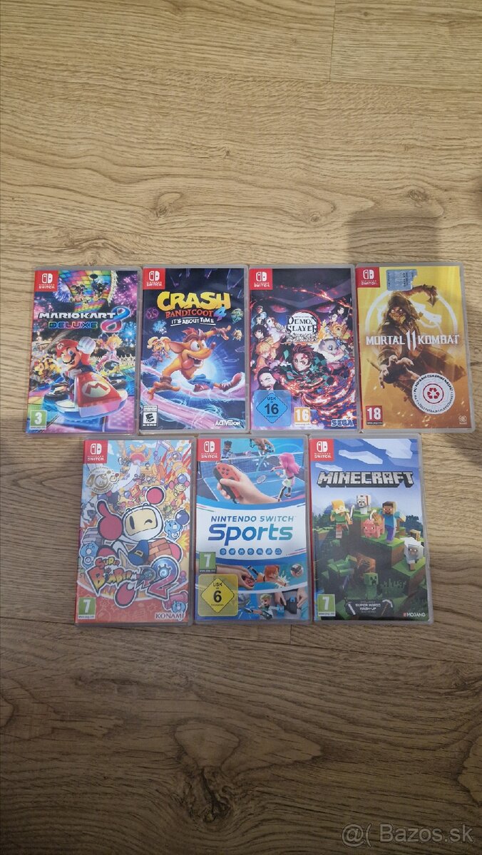 Nintento Switch + Hry - 9