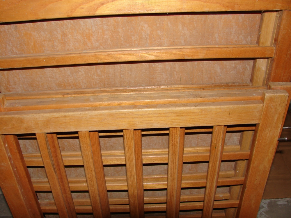 Detská drevená retro hojdačka - 9