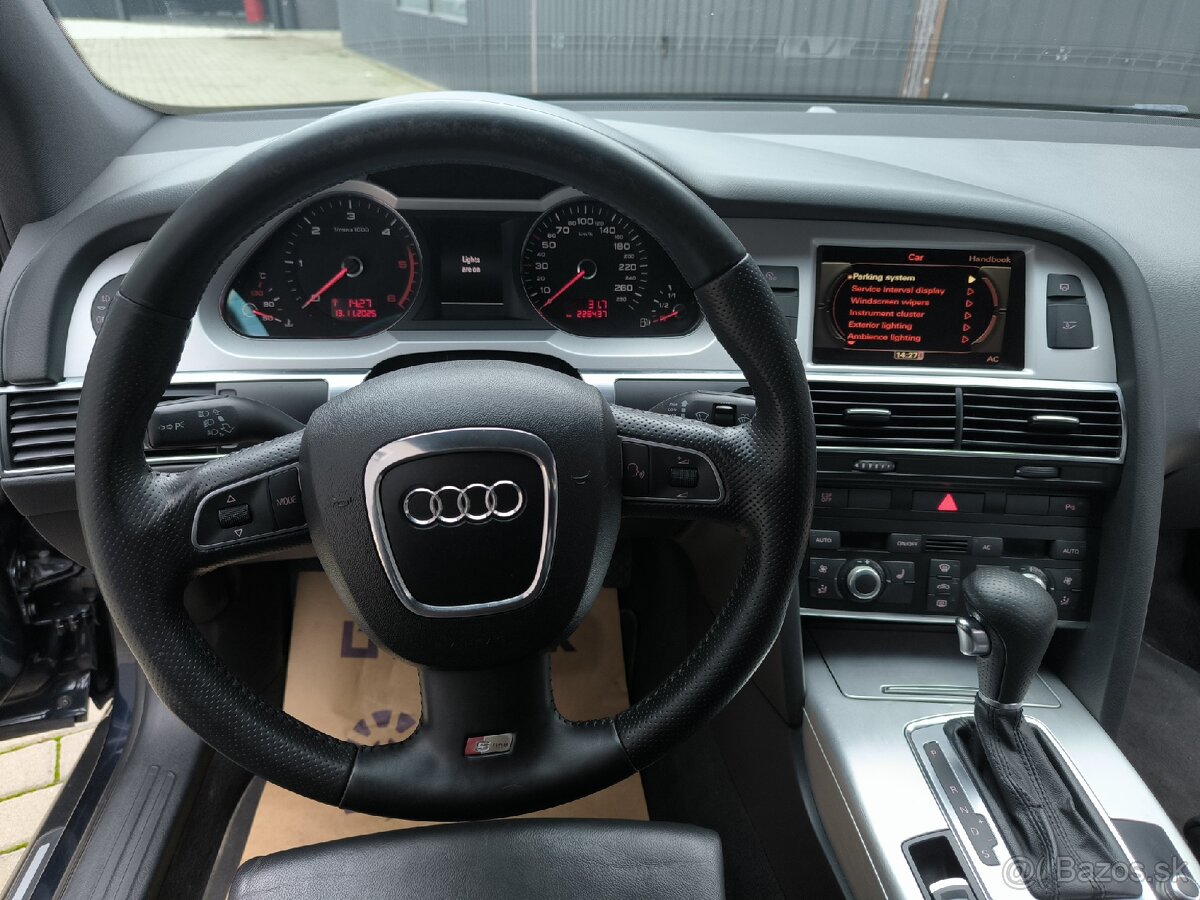 Audi A6 C6 3.0TDi Limuzína | Quattro | V6 | BOSE | S line - 9