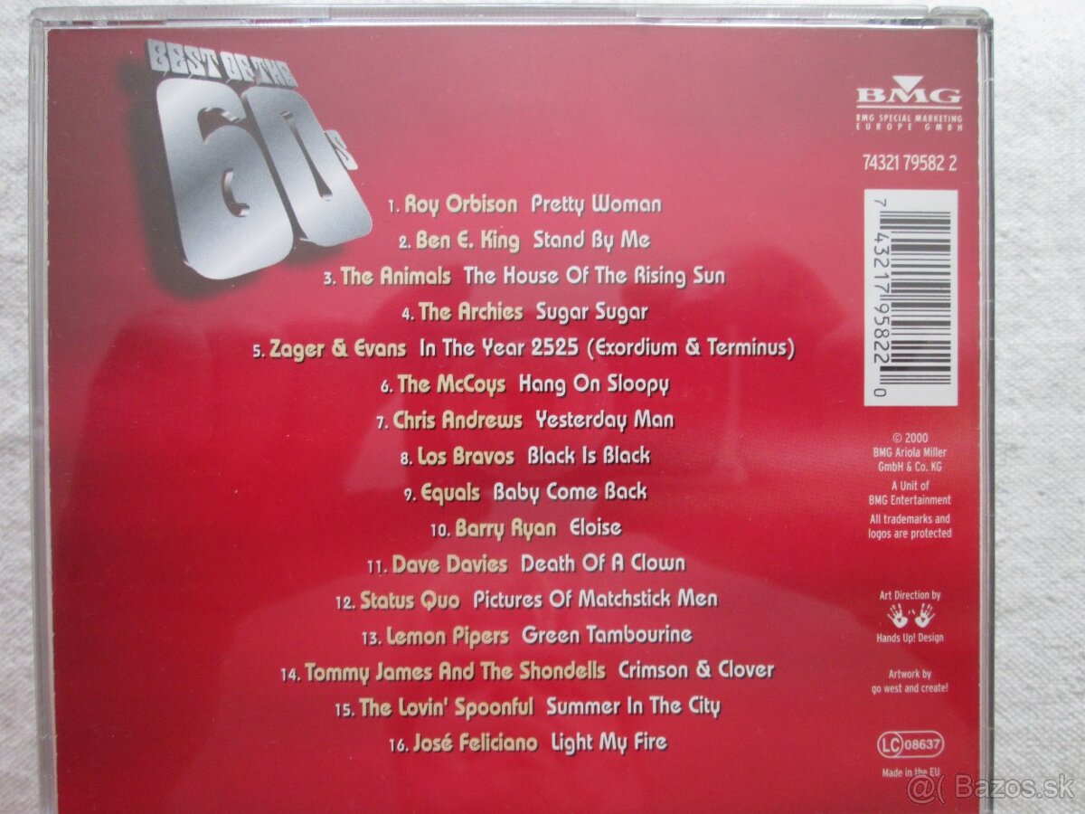 oldies pop & rock : compilations (výbery). 20 cd Hits - 9