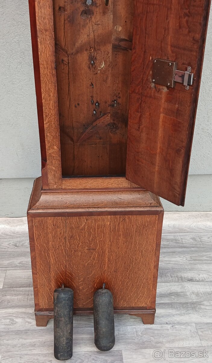 Hodiny podlahové starožitné. - 9