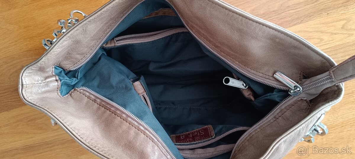 Dámska kožená kabelka StenB - 9