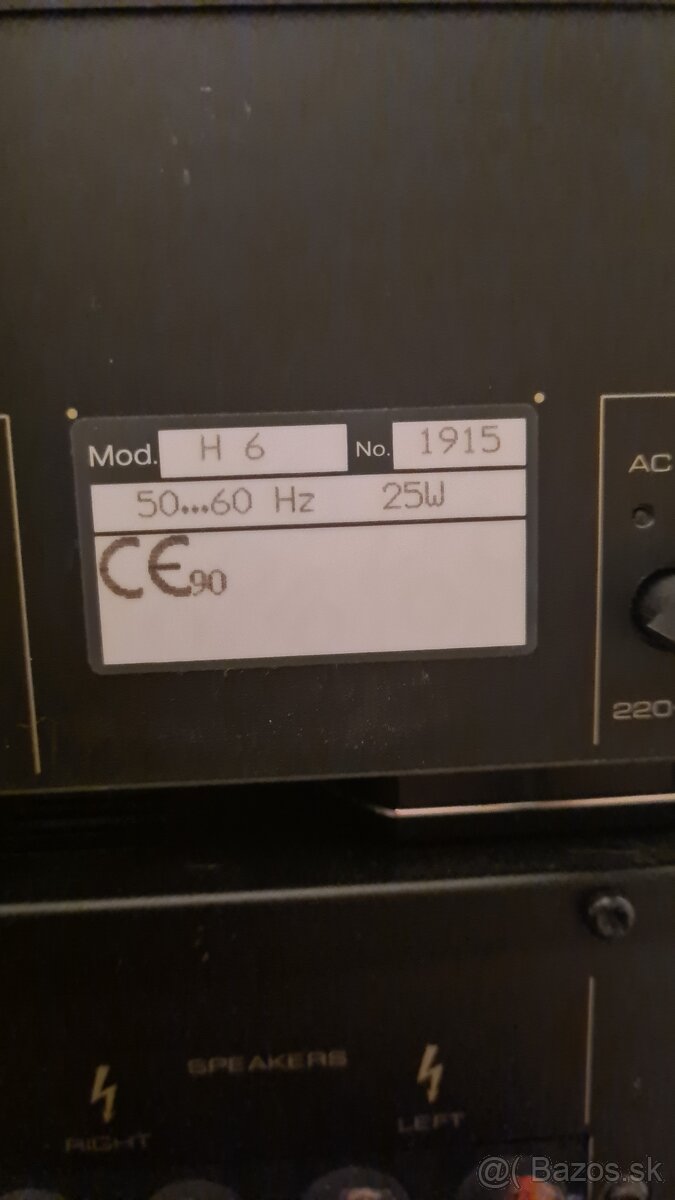 Revox H-linie H5 H6 H2 H208 H210 černá - 9