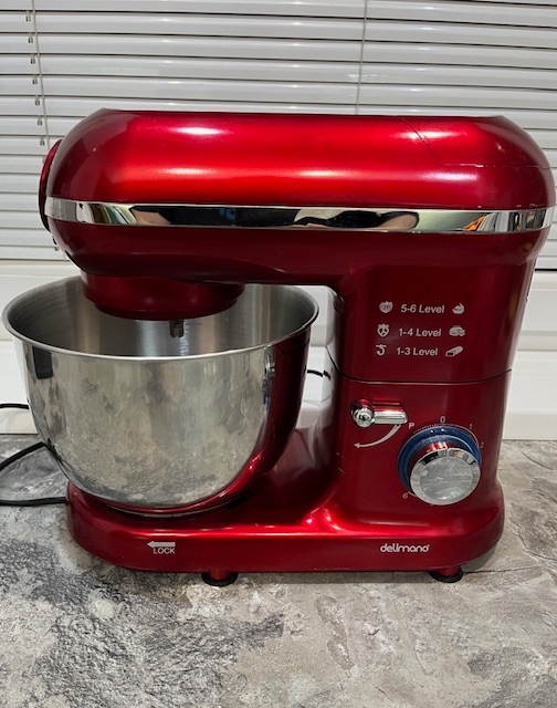 Kuchynský robot DELIMANO PRO 1000w červený - 9