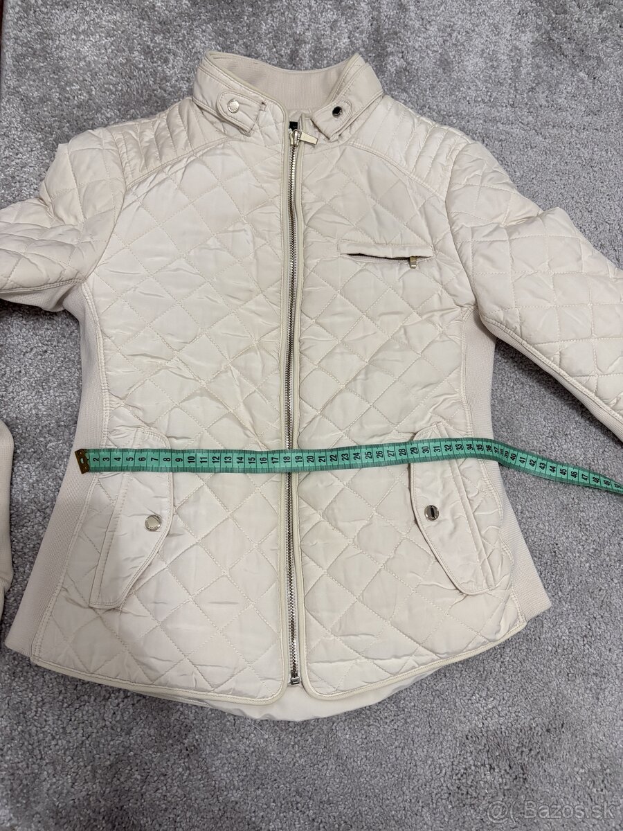 ZARA béžová bunda XS - 9