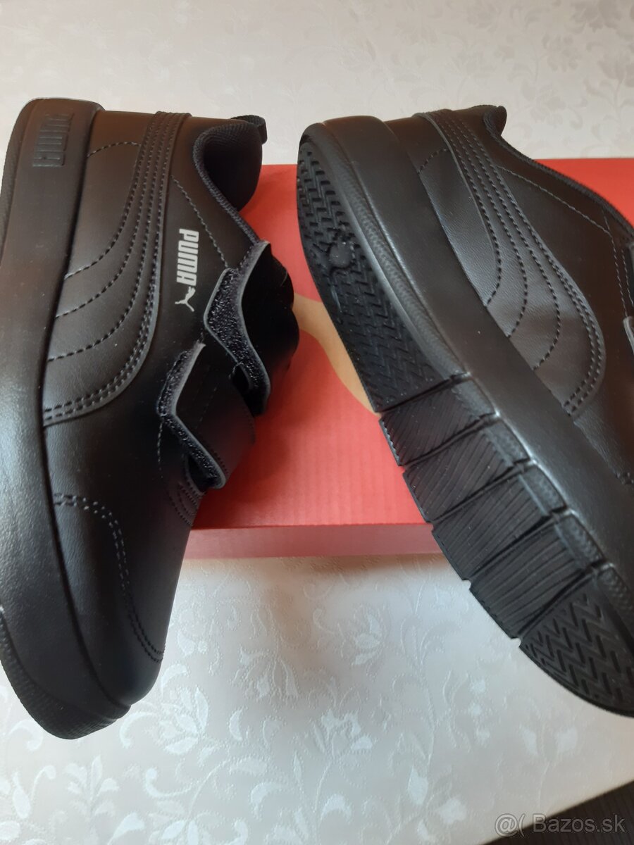 PUMA čierne topánky chlapčenské, veľkosť 33 - 9