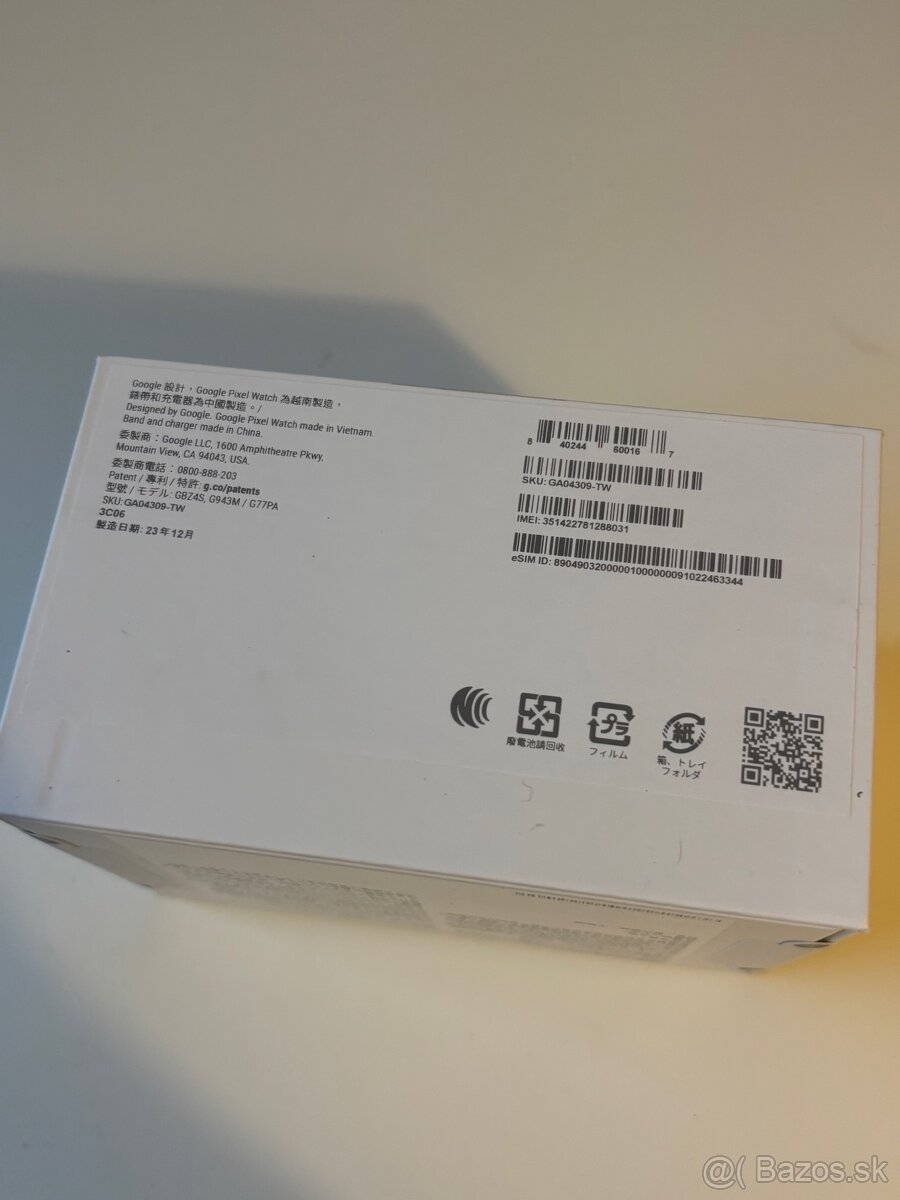 Google Pixel Watch LTE nové - 9