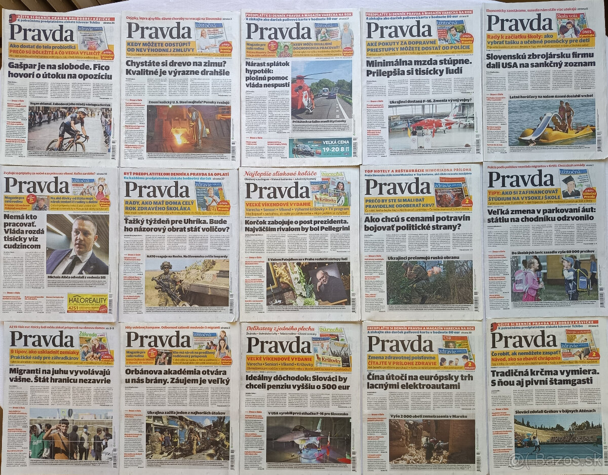 Plus 7 dní , Pravda, Konsument - 9