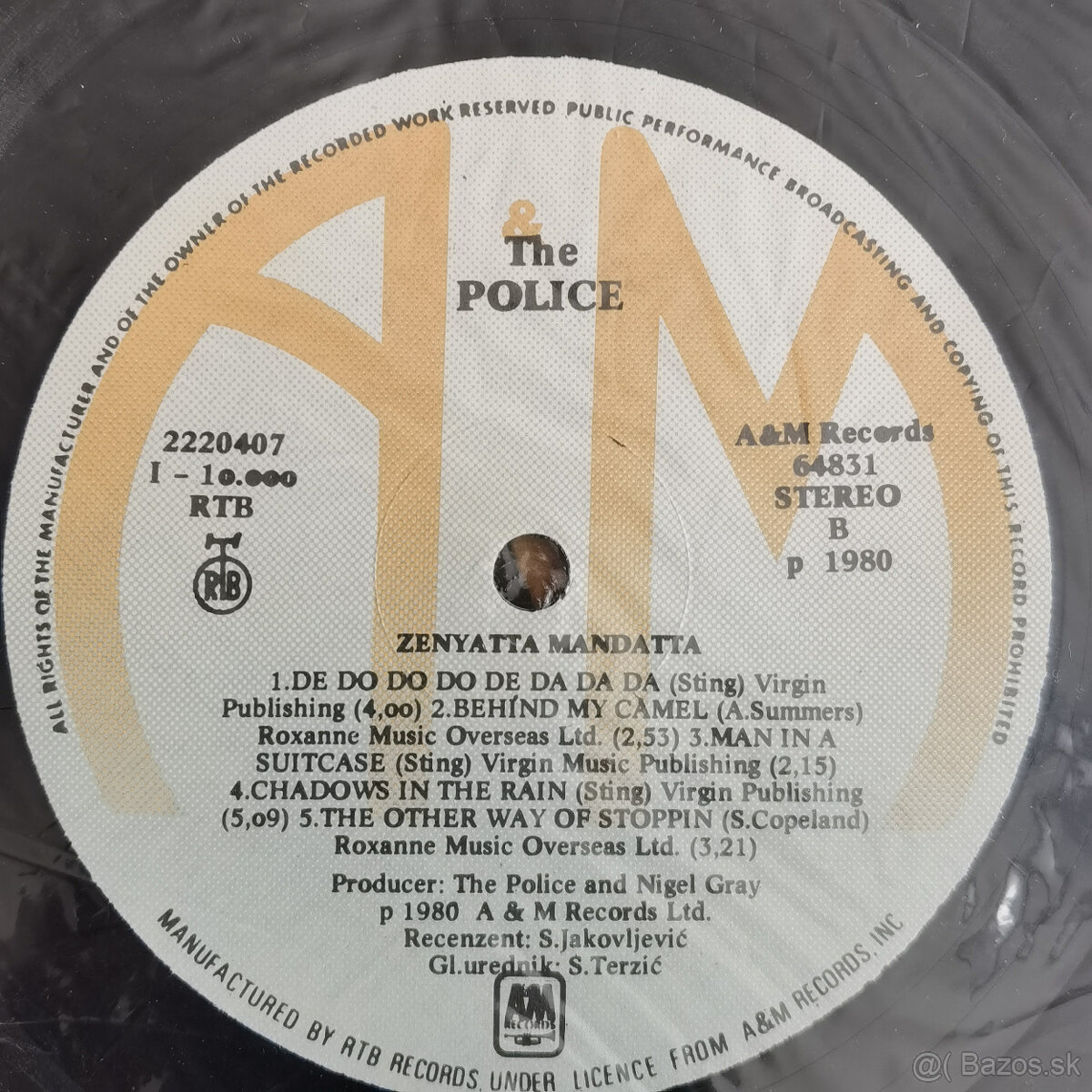 Predám LP Genesis,The Police,Jethro Tull,Bob Dylan,Omega - 9