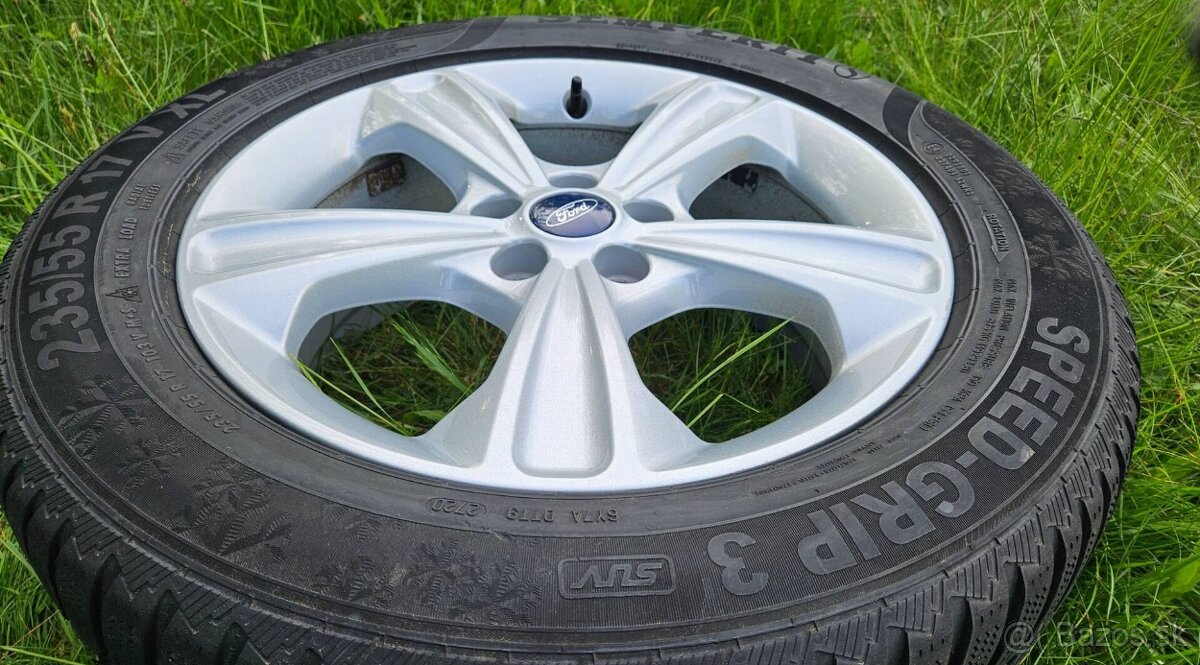Prodám orig. ALU kola Ford Kuga R17 5x108 Rozteč: - 9