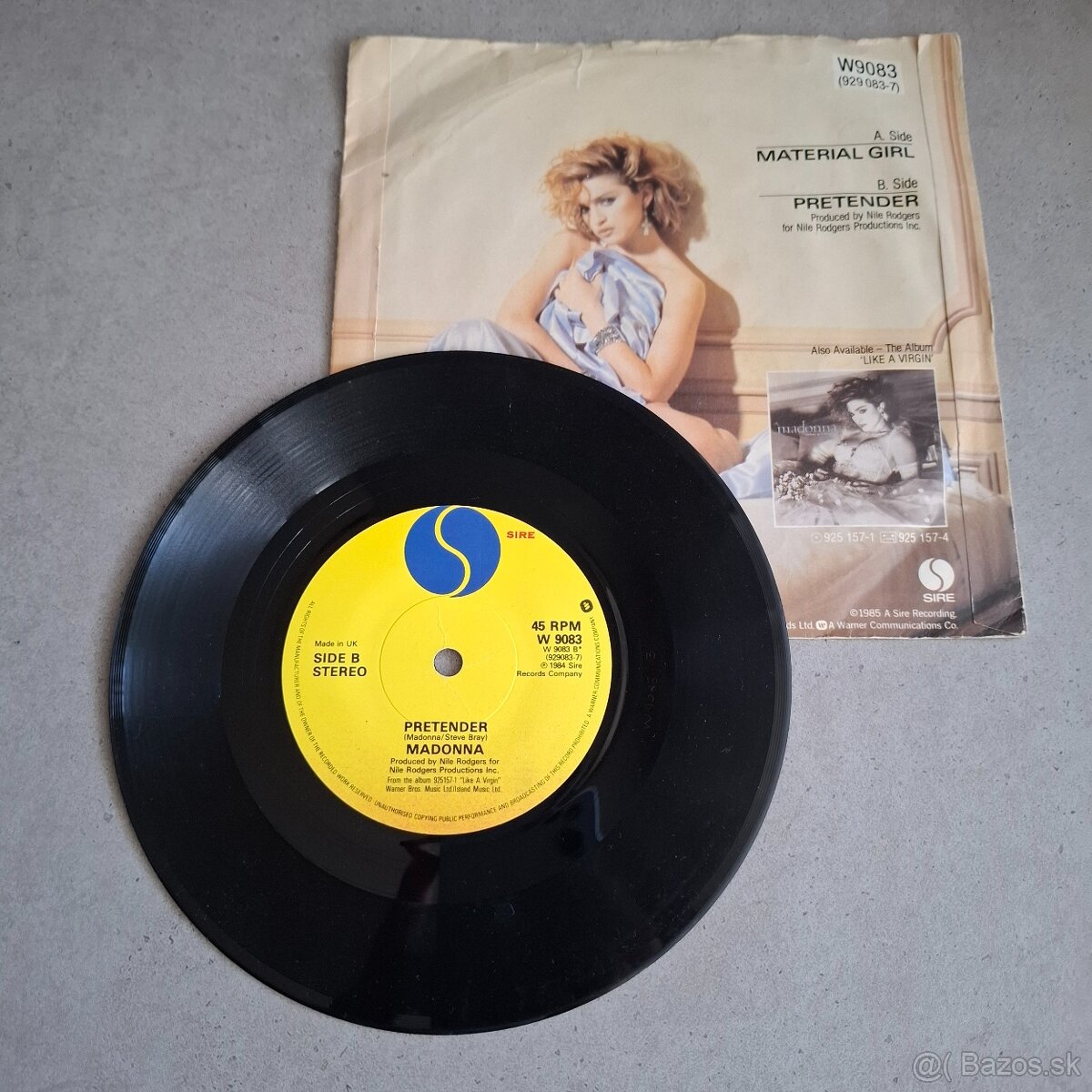Madonna – Set 4x 7" singlov No1 - 9