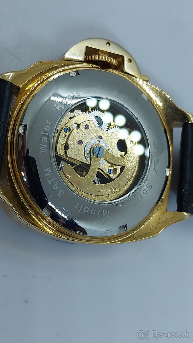 Predám funkčné automatické náramkové hodinky MINOIR 55 € - 9