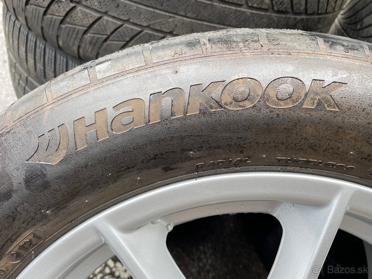 5x112 R17 7,5J ET27 BMW + 225/55 R17 letné (2021) - 9