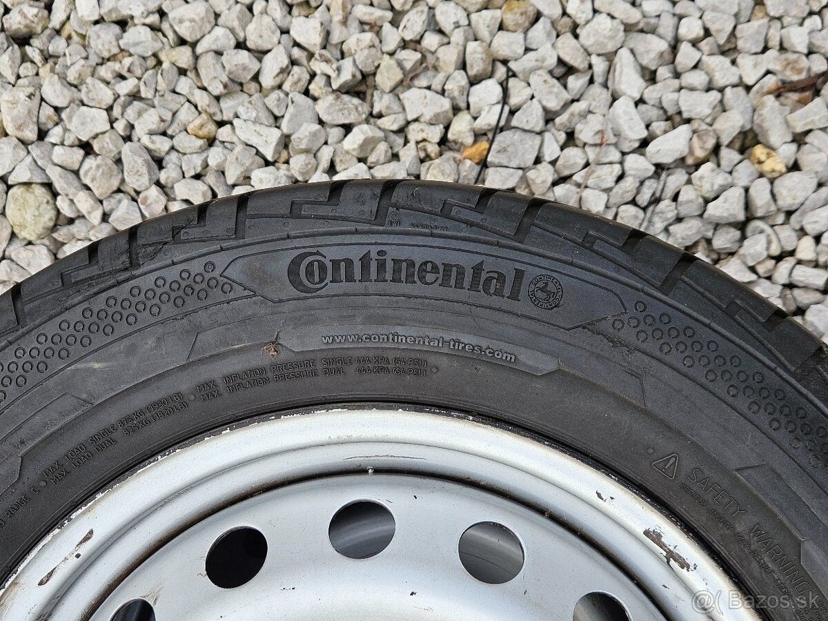 Kolesá + pneumatiky 205/65 R16C s Renault Traffic - 9