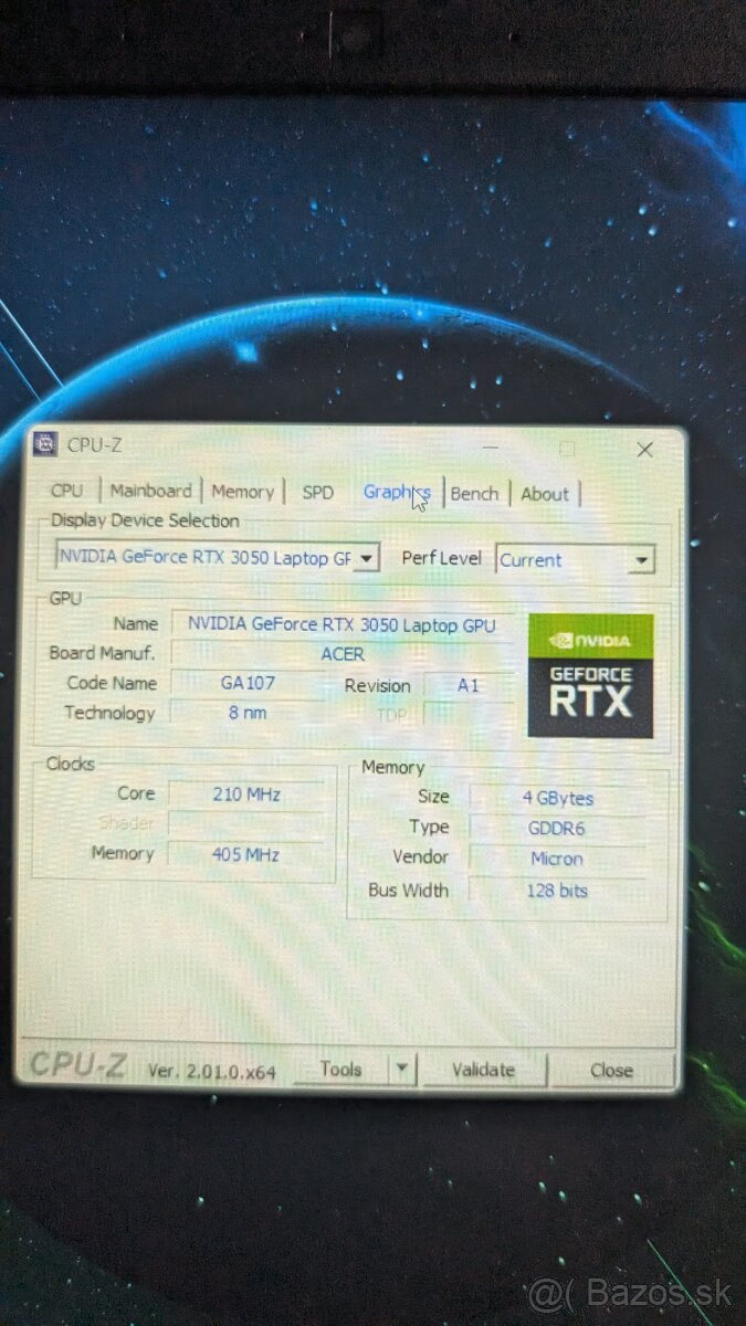 Herny Notebook Acer Nitro5 - N20C1 - 9