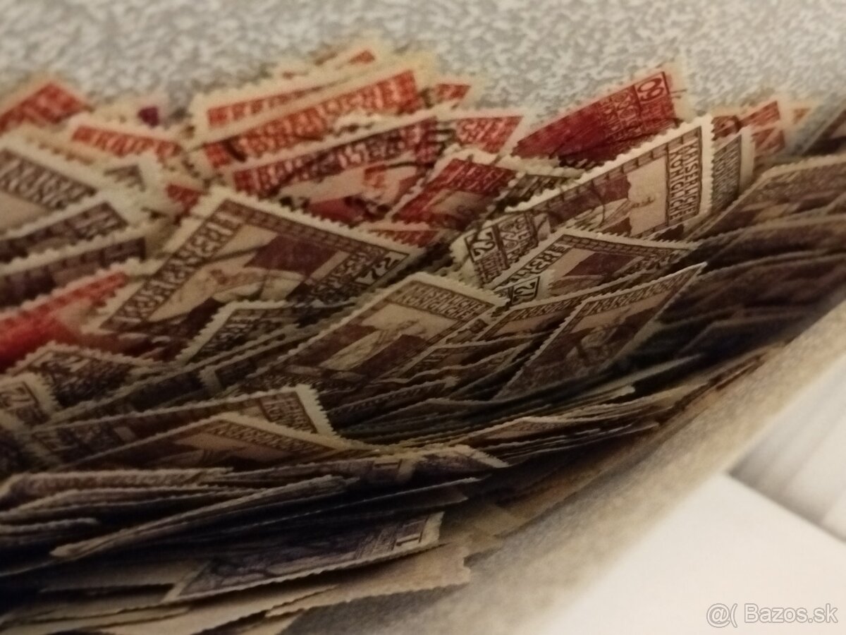 staré Rakúsko (1890-1935) - plná krabica známok - 9