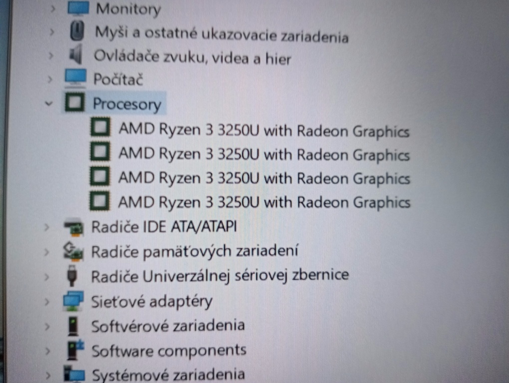 predám Acer extensa 15 EX215-22 - AMD Ryzen 3 , 8gb ram - 9