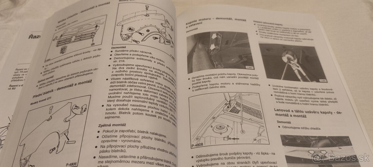 PEUGEOT 205 9/83-2/99 - příručka na opravy a údržbu - manuál - 9