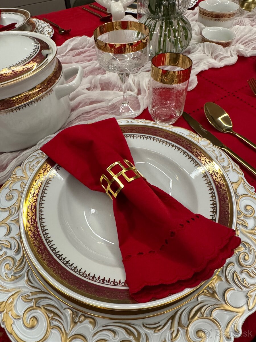 AKCIA Českoskoslovenská obedová súprava,posielam bezpečne - 9