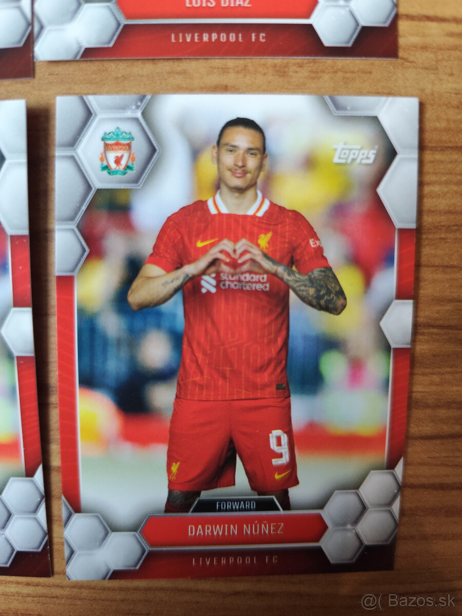 Futbalové kartičky - Liverpool - 9