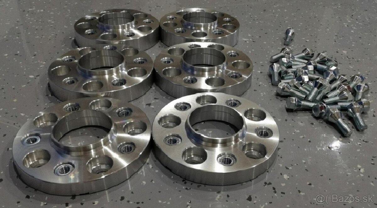 Rozsirovacie podlozky, stiftove zavitove priechodne cierne - 9