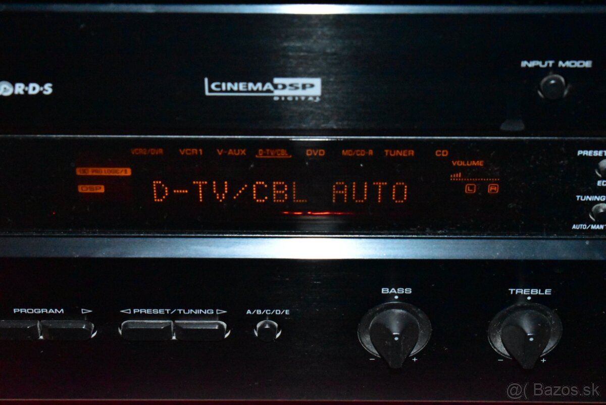 YAMAHA RX-V630 Dolby Digital EX, DTS, Pro Logic II prijmac - 9