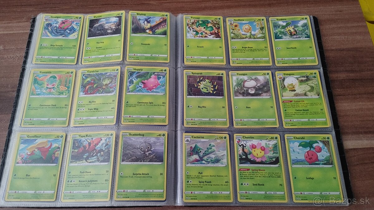 Predám staršie Pokemon karty v albume - 9