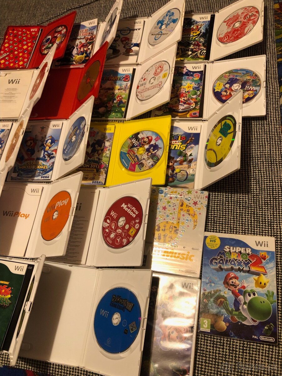 predam Nintendo Wii Red Anniversary Mario ed. a zbierka hier - 9