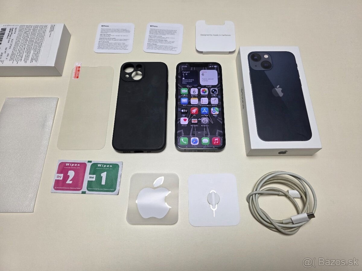 APPLE IPHONE 13 mini 128gb,ZDRAVIE BATERKY 100% - 9
