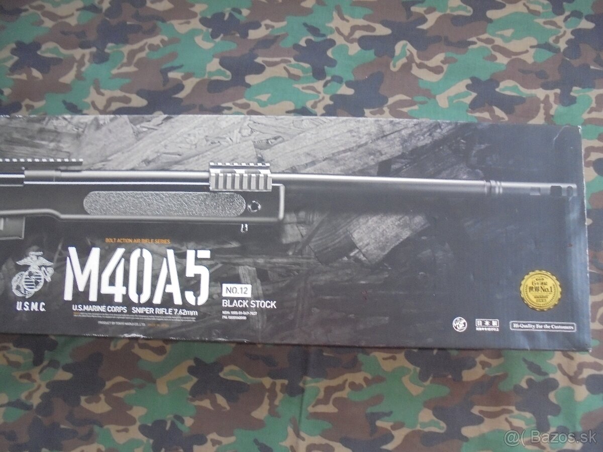 Tokyo Marui M40A5 sniper rifle. - 9