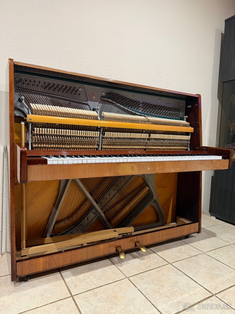 Predám klavír IRMBACH – výborný stav - 9