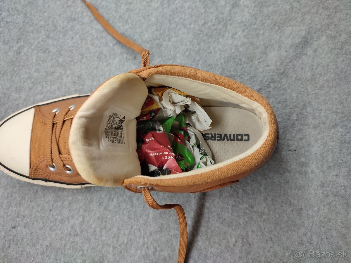 Converse 46 - pánske kožené tenisky - 9