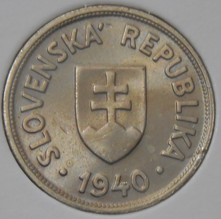 Mince : Sada Slovenský štát Špičkový stav 1939-1945 - 9