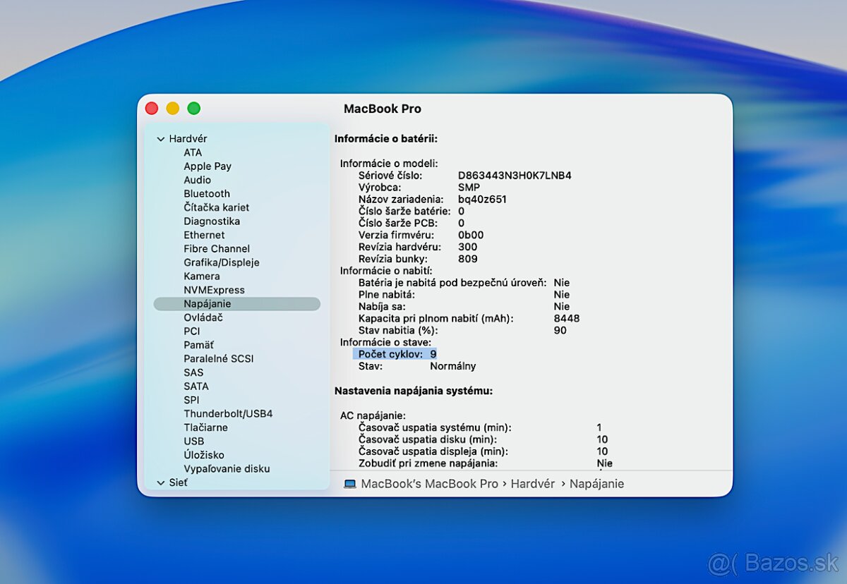 MacBook Pro 16" i9-2.3GHz8j/16GB/1TB,NOVÁ BATÉRIA ,TOP STAV - 9
