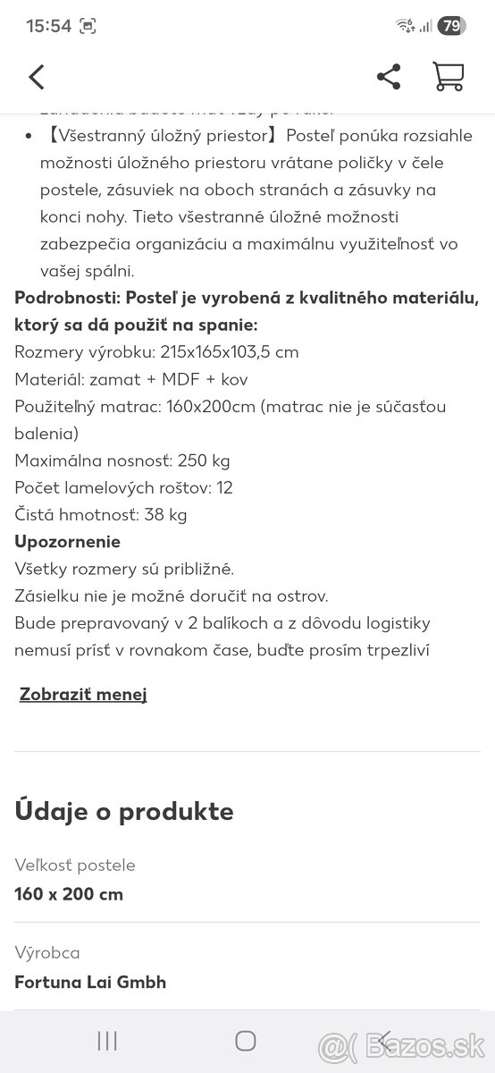 Manzelska postel so svetlom - 9